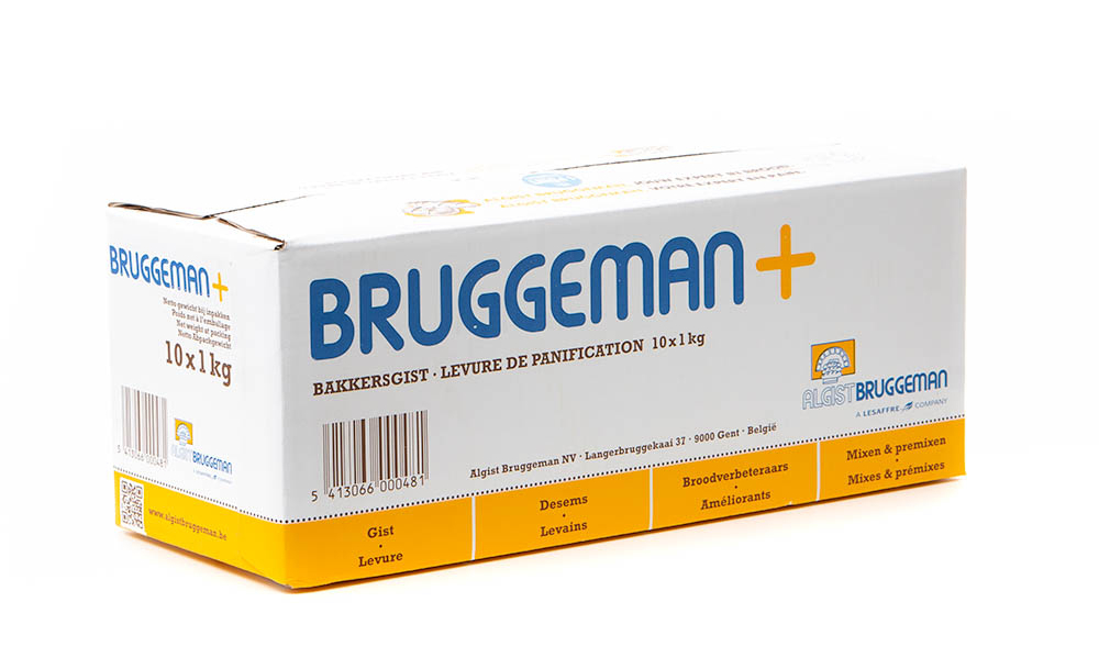 Bruggeman Plus Gist 1kg - Voor Luchtig en Smakelijk Brood - Vermeulen