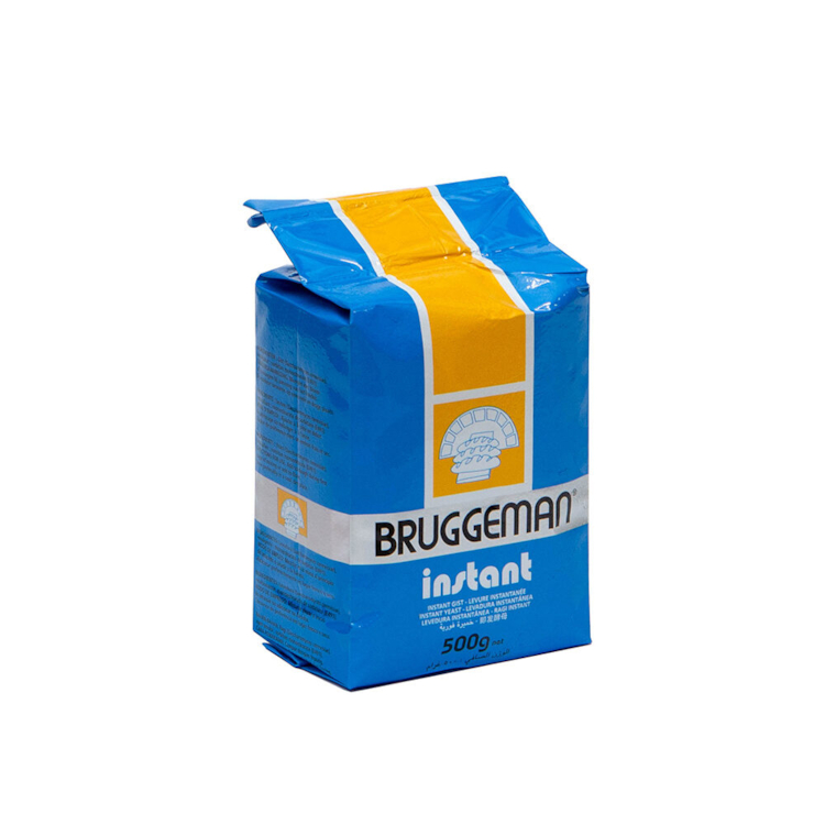 Bruggeman Instant Gist 20x500g - Natuurlijke Droge Gist voor Perfect Bakresultaat - Vermeulen