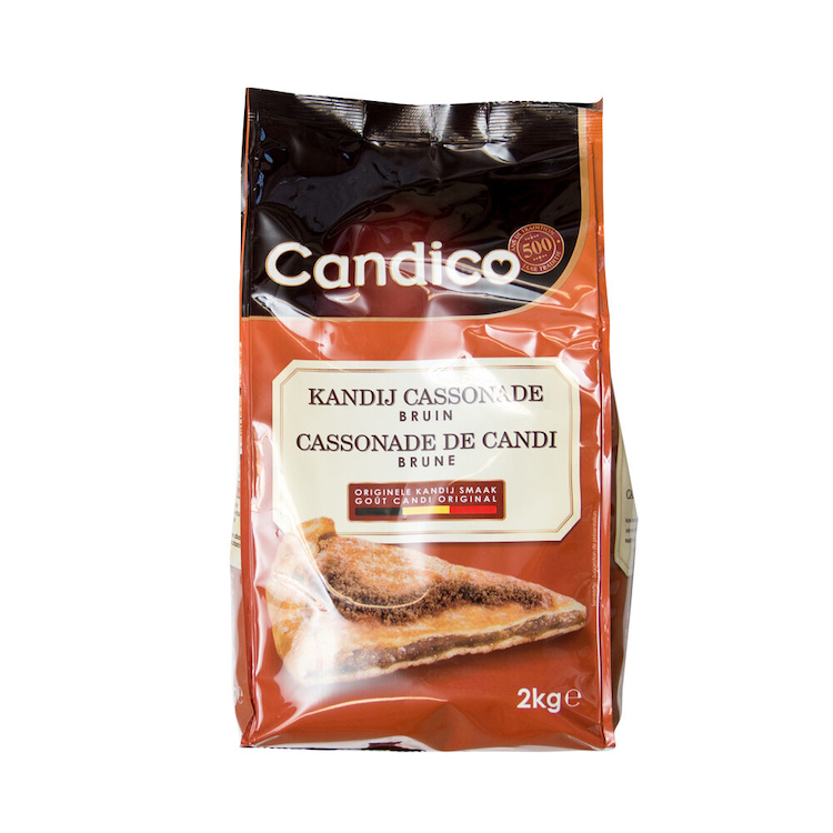 Candico Cassonade Brune 2kg - Sucre de Canne Naturel pour Vos Recettes Gourmandes - Vermeulen