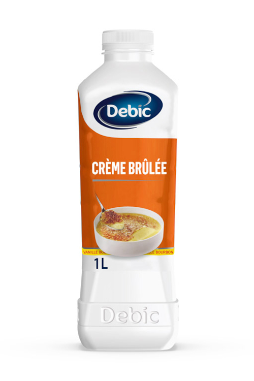 Crème Brûlée Debic 1L - Un Classique Français Prêt à l'Emploi - Vermeulen