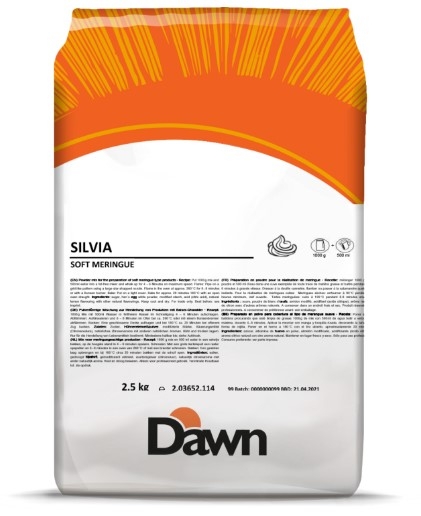 Préparation pour meringue molle SILVIA 2 x 2,5 kg - 652114 - Vermeulen
