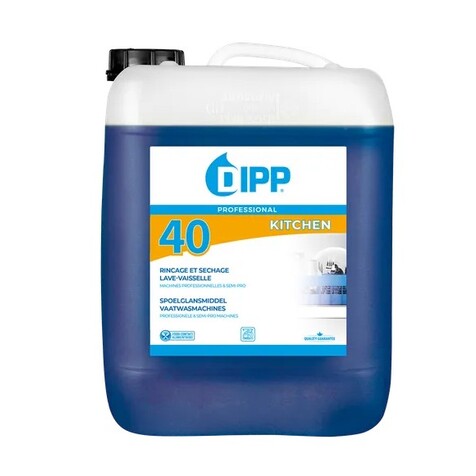 DIPP N°40 SPOELGLANS VAATWAS 10LT-4010