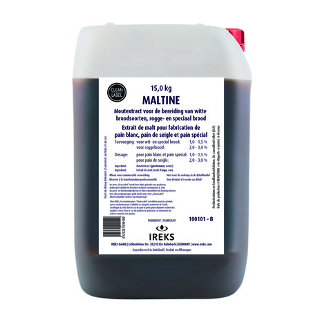 Extrait de Malt IREKS : Améliorez le Croustillant et la Saveur de Vos Pains - Vermeulen