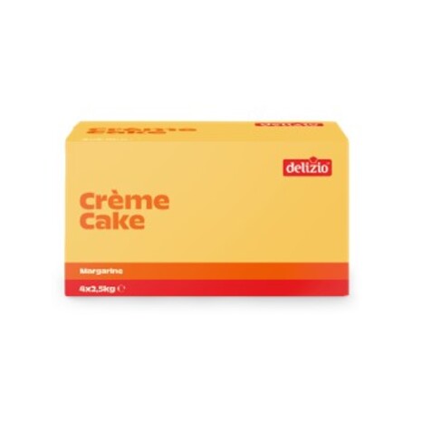 DELIZIO CREME CAKE MARGARINE 4X2.5KG