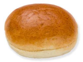 PASTRI PREM.BRIOCHE HAMB.BUN 30ST-2684