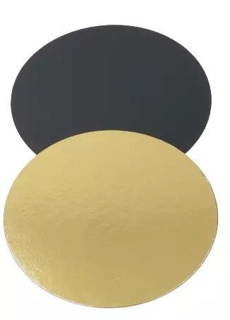 Rondellen in Zwart/Goud - 14cm - 100 Stuks voor Feestdecoratie - Vermeulen