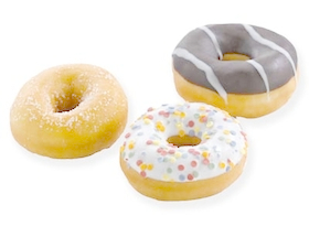 Pastri Mini Mix Donuts 30g/90st-2168