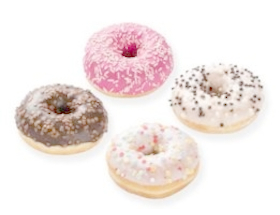 Pastri Donuts Mix 57g/48st-2549