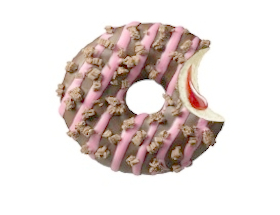 Dau Donut Gev.cherry Belle 48st-1057